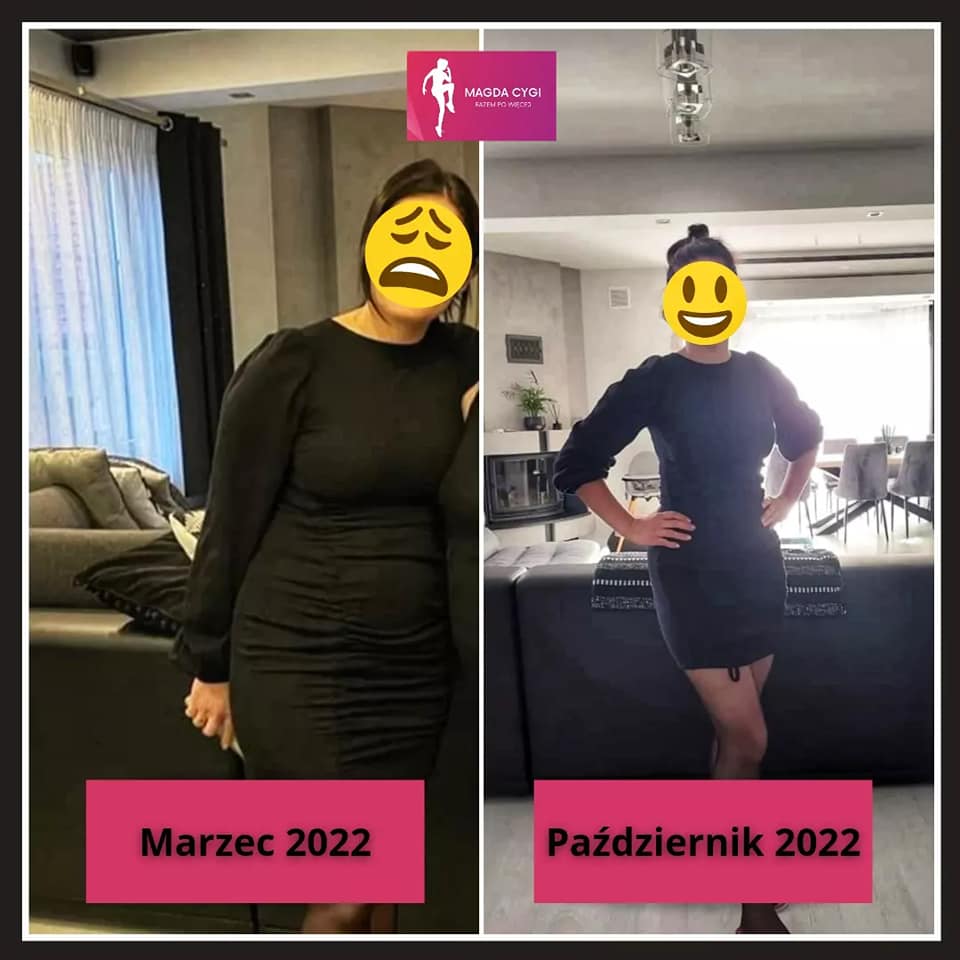 Metamorfoza klientki Magdy Cyg