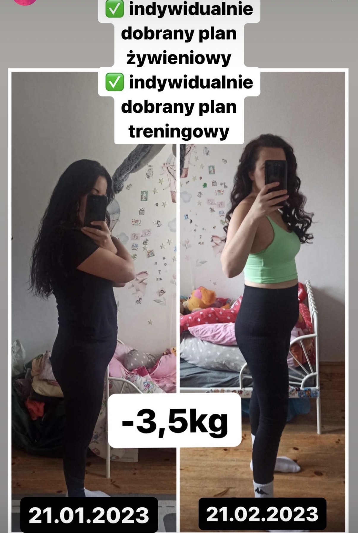 Metamorfoza klientki Magdy Cyg
